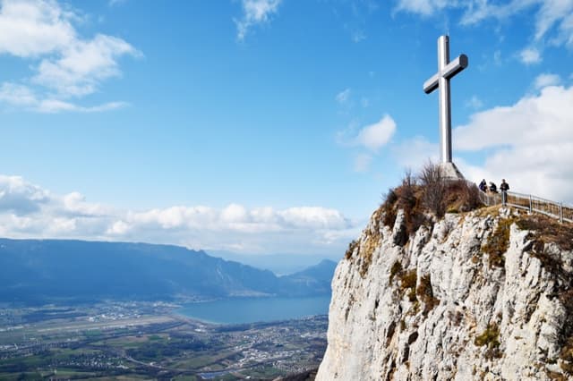 Croix du Nivolet en Savoie